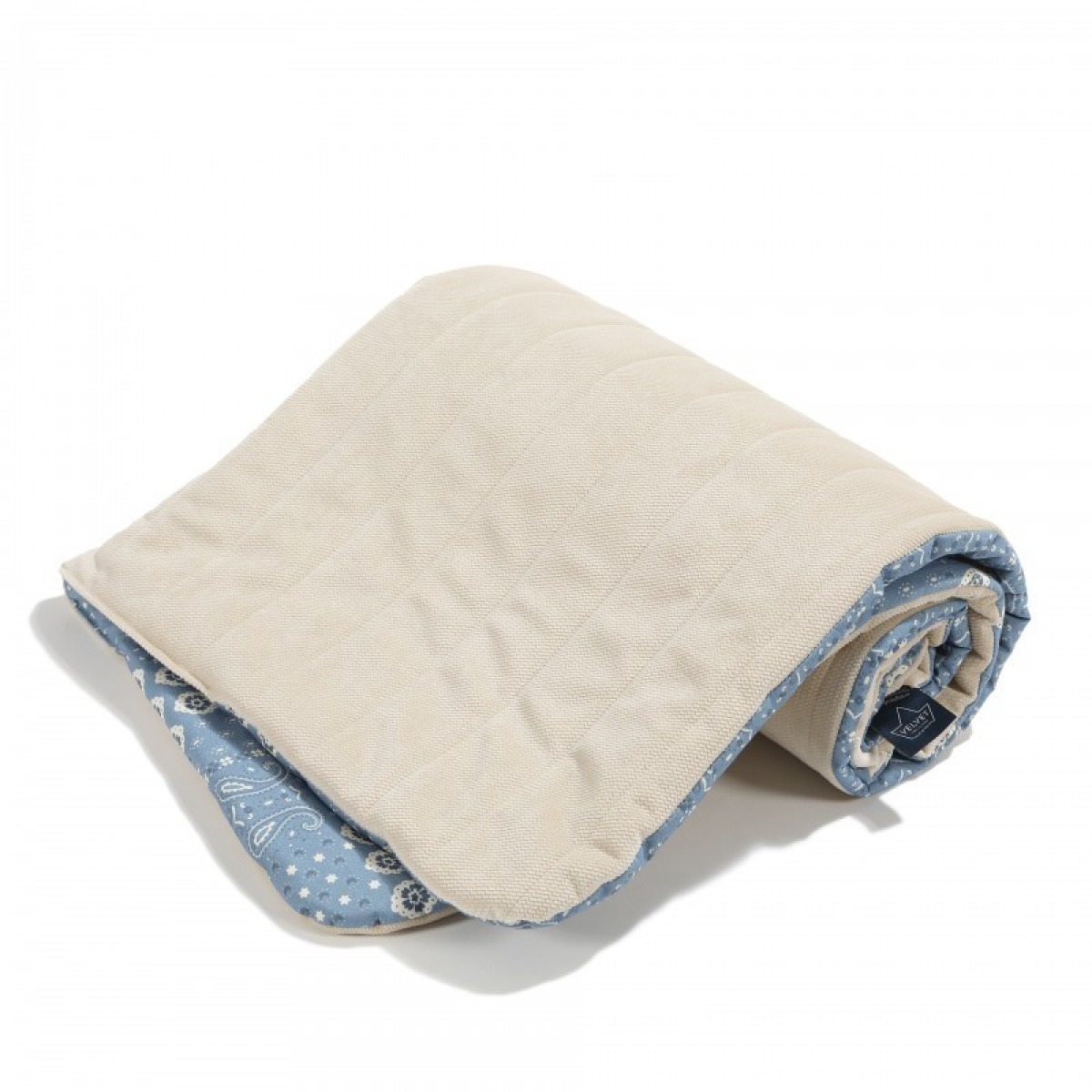 La Millou Velvet siltais pleds 80x100 cm – Bandana Denim