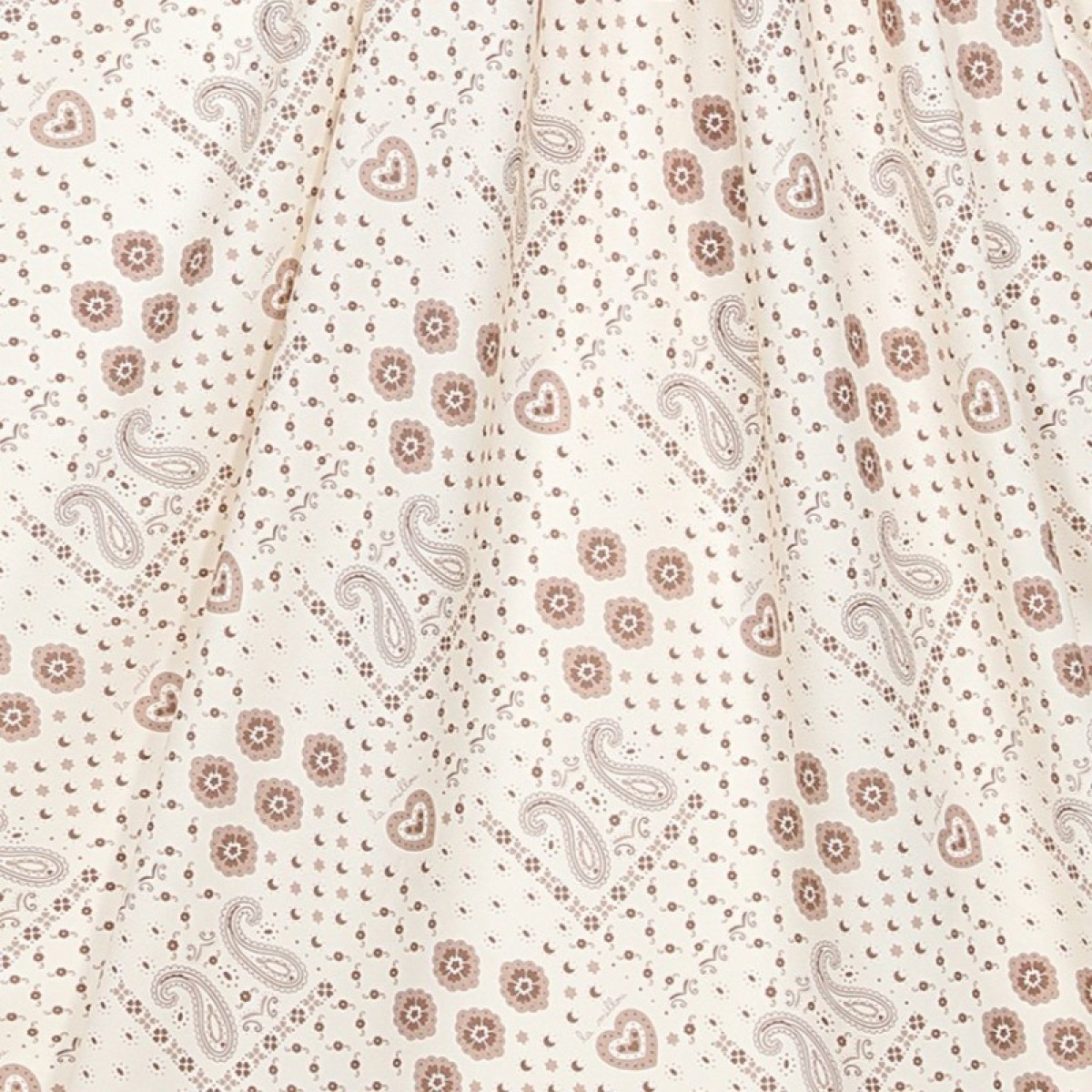Bambusa autiņš BANDANA CREAM