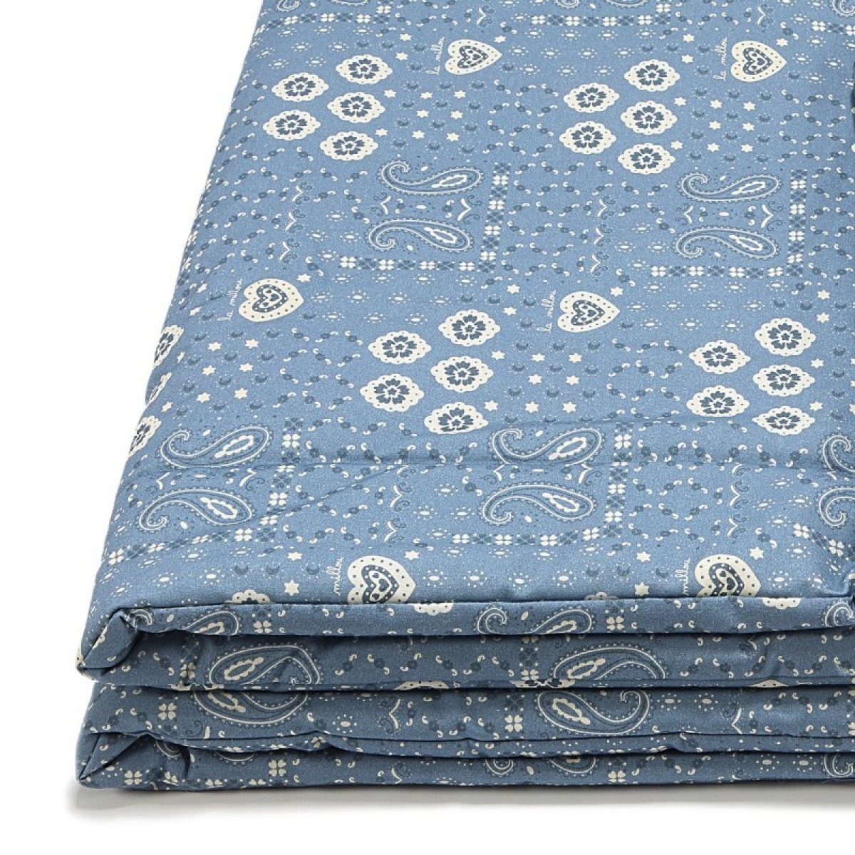 Kokvilnas gultas veļas komplekts BANDANA DENIM
