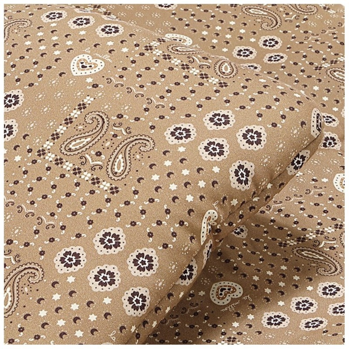 Bambusa gultasveļas komplekts BANDANA MOCCA