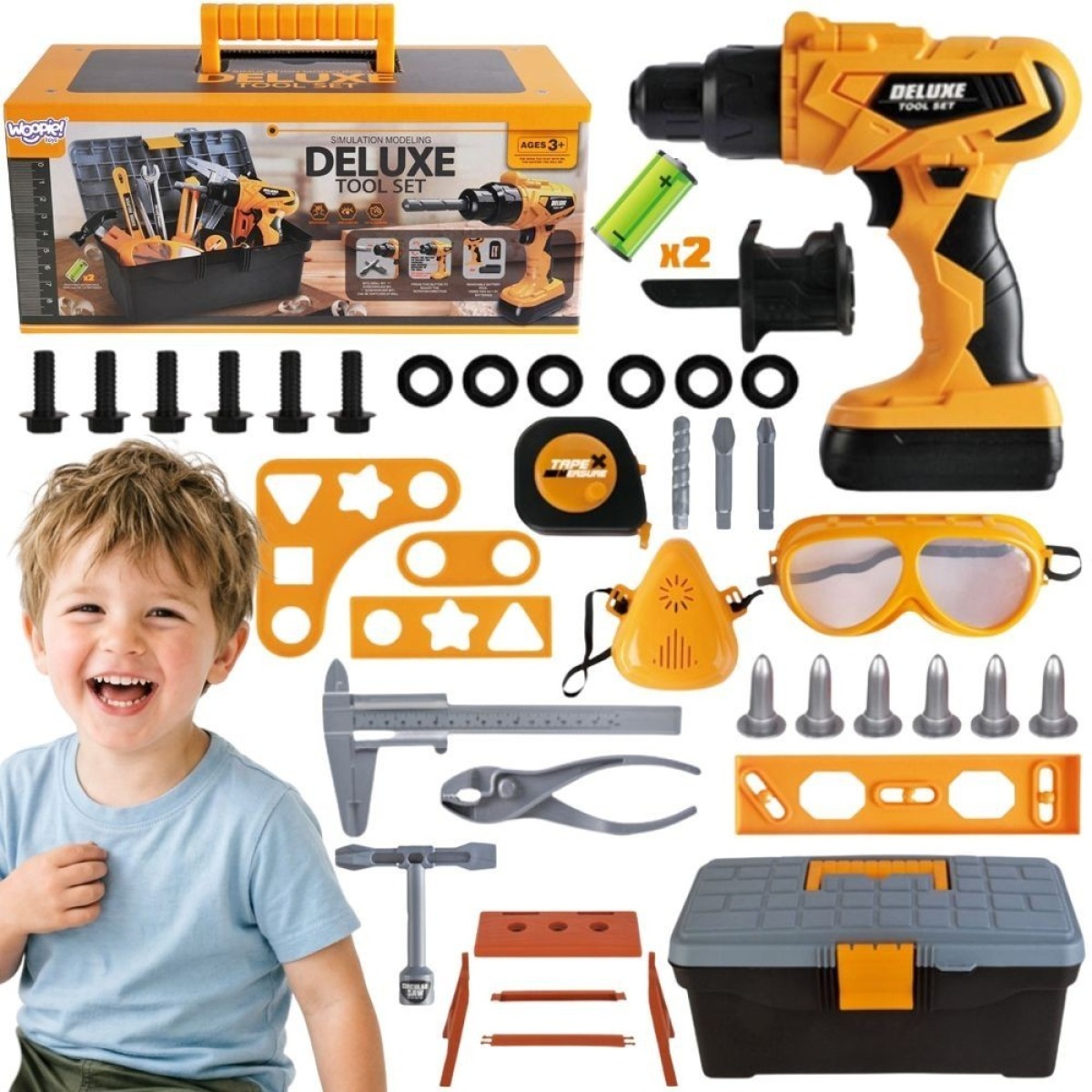 Little Handyman tööriistakomplekt koos kruvikeerajaga ümbris