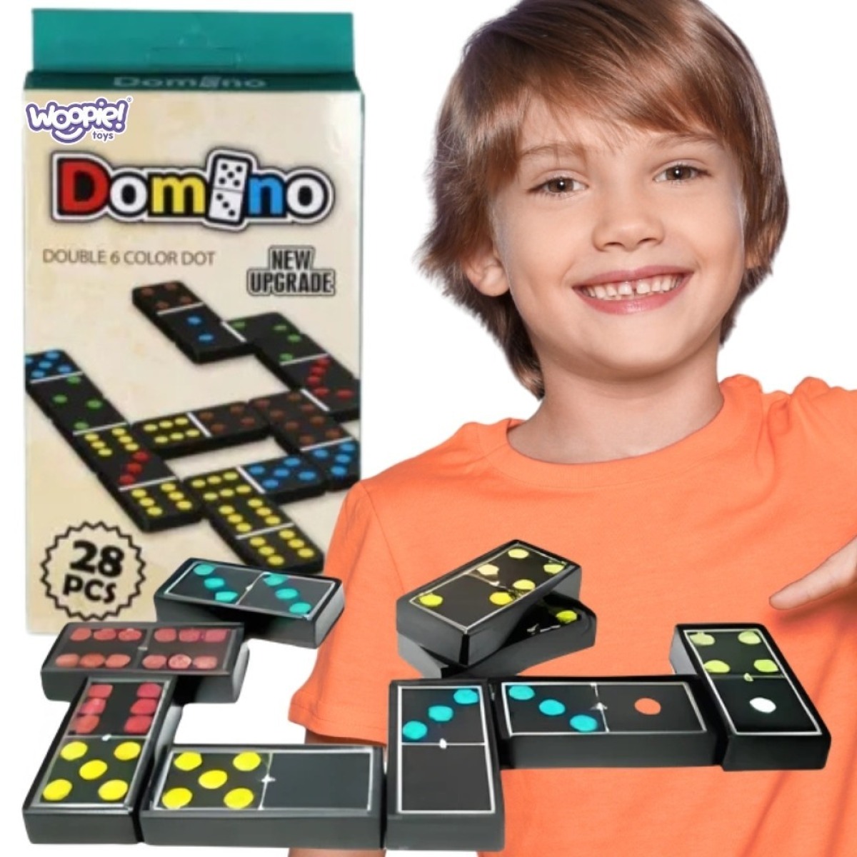 Domino perekonna puslemäng 28 plokki