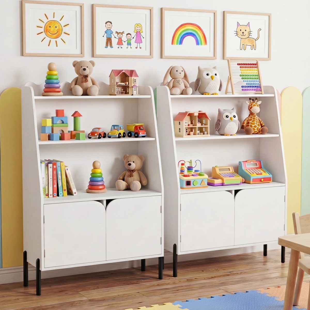 Koka Montessori-stiilis lasteriiul, 3 avatud sektsiooni ja 2