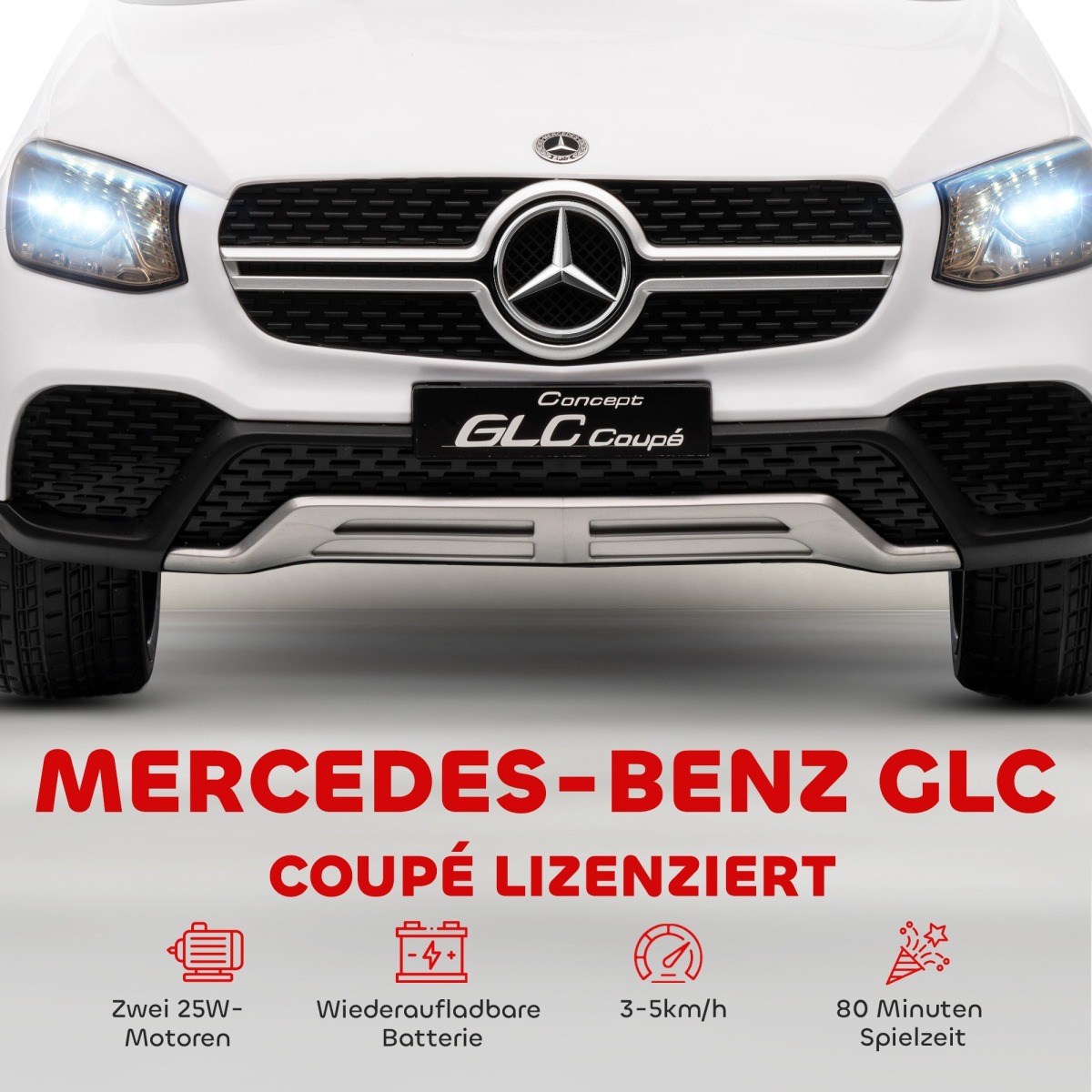 Bērnu elektriauto 12 V, pult, LED-tuled, muusika, 3 kiirust,