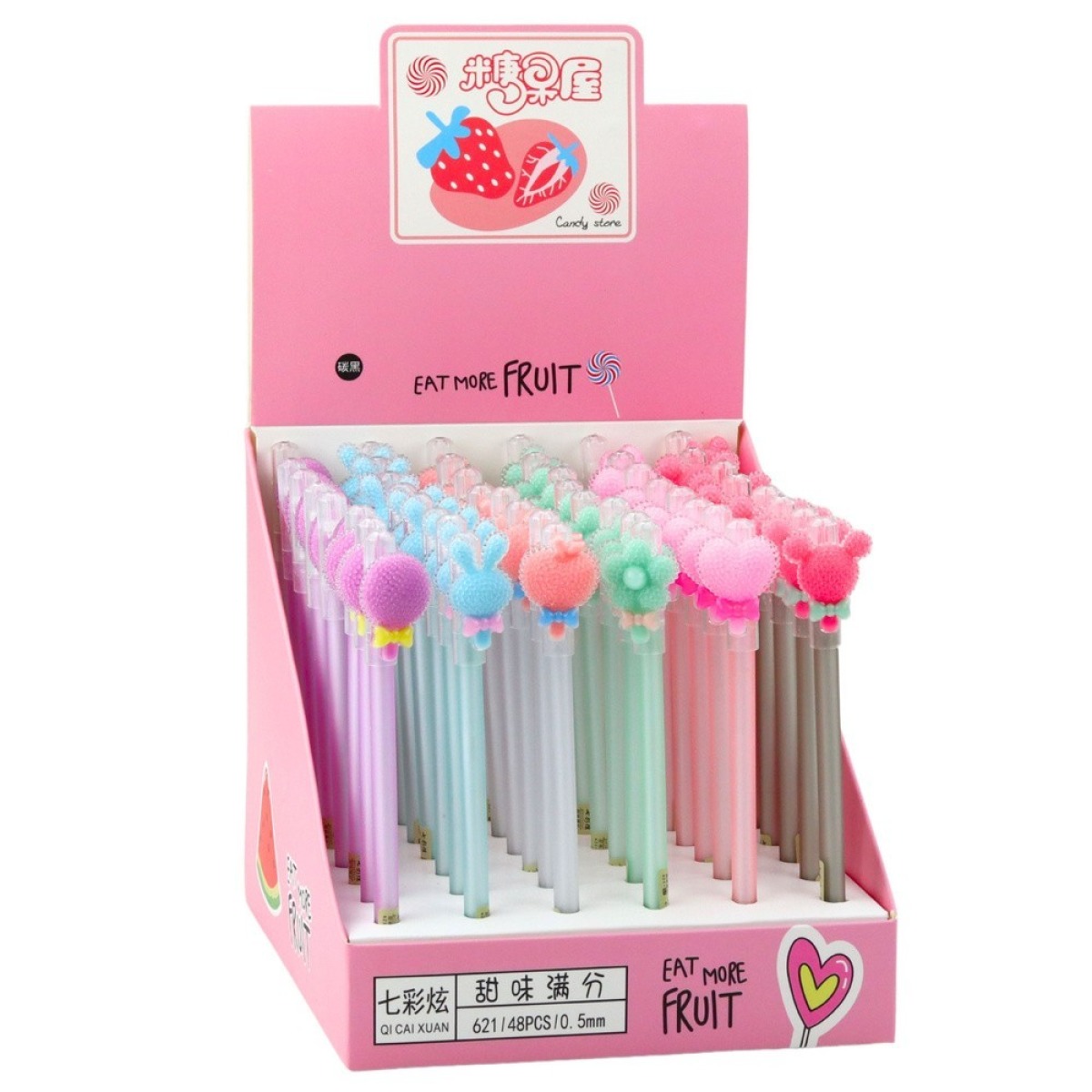 Kustutuskummiga geelpliiats 0,5 mm