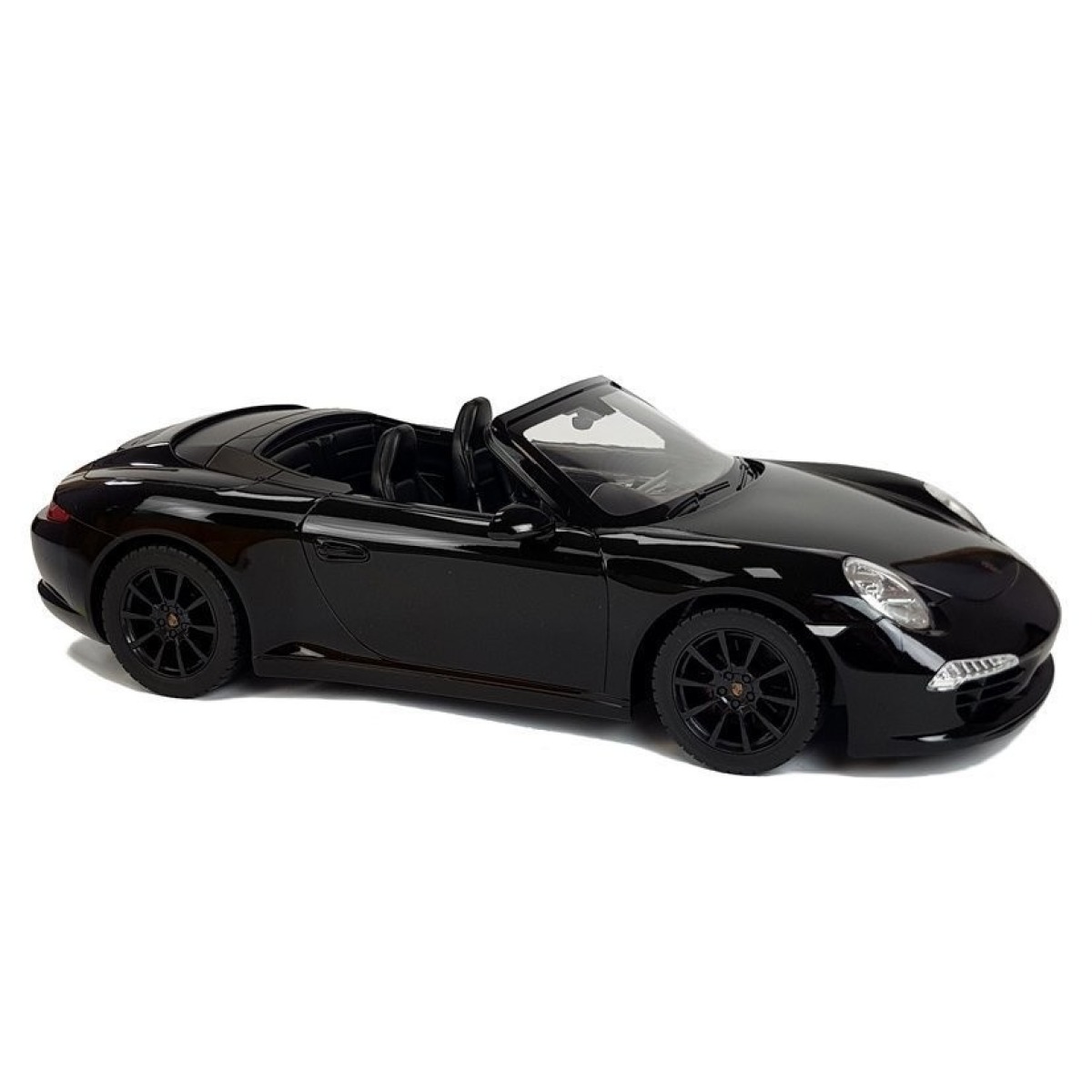 Porsche 911 Carrera S Rastar kaugjuhitav auto, must, 1:12