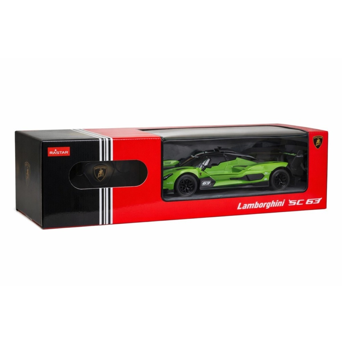 Rastar Lamborghini SC63 kaugjuhitav auto, roheline, 1:24