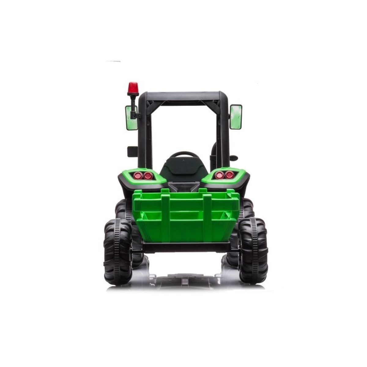 Zaļš bērnu traktors ar akumulatoru BLT-206V