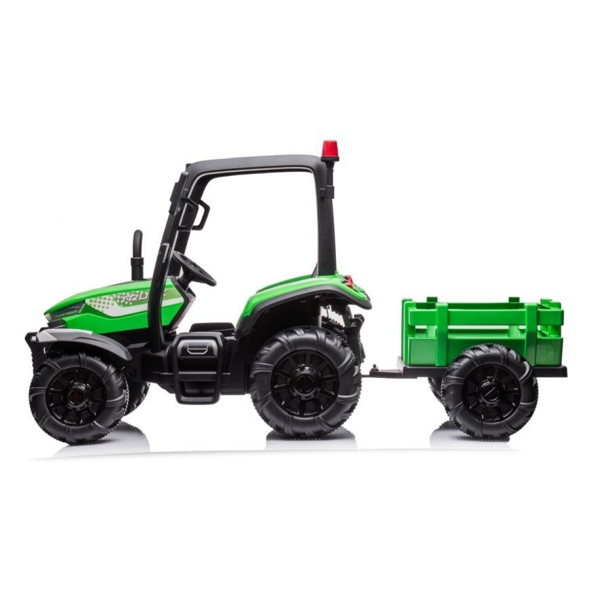 Roheline akutraktor bērniem