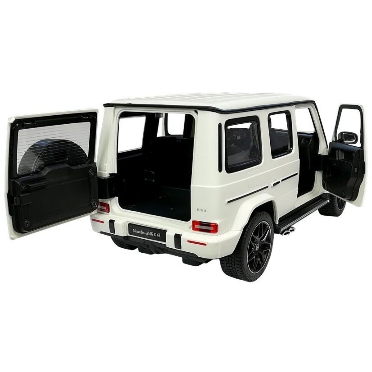 Mercedes G63 Rastar balta tālvadības automašīna 1:14