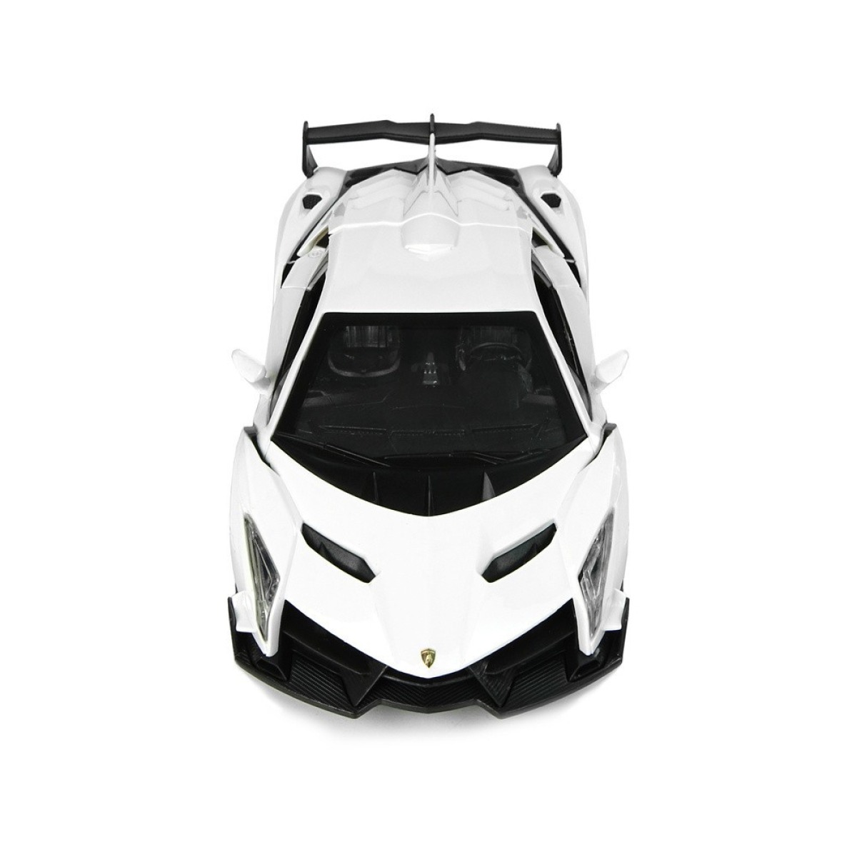 Valge Lamborghini Veneno puldiga sportauto 1:24 tuledega