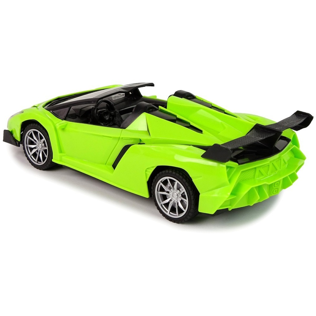 Roheline kaugjuhitav sportauto 1:18