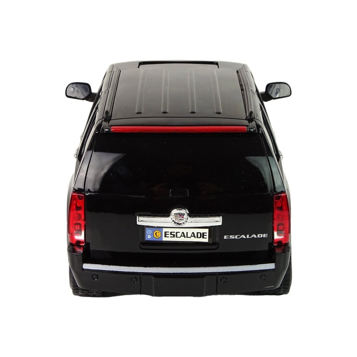 Melns Cadillac Escalade radiovadāmais modelis 1:16