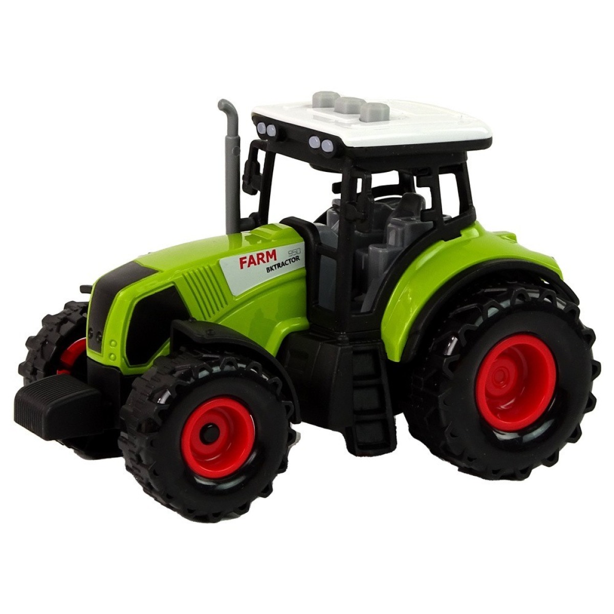 Spēļutraktor kahe haagisega