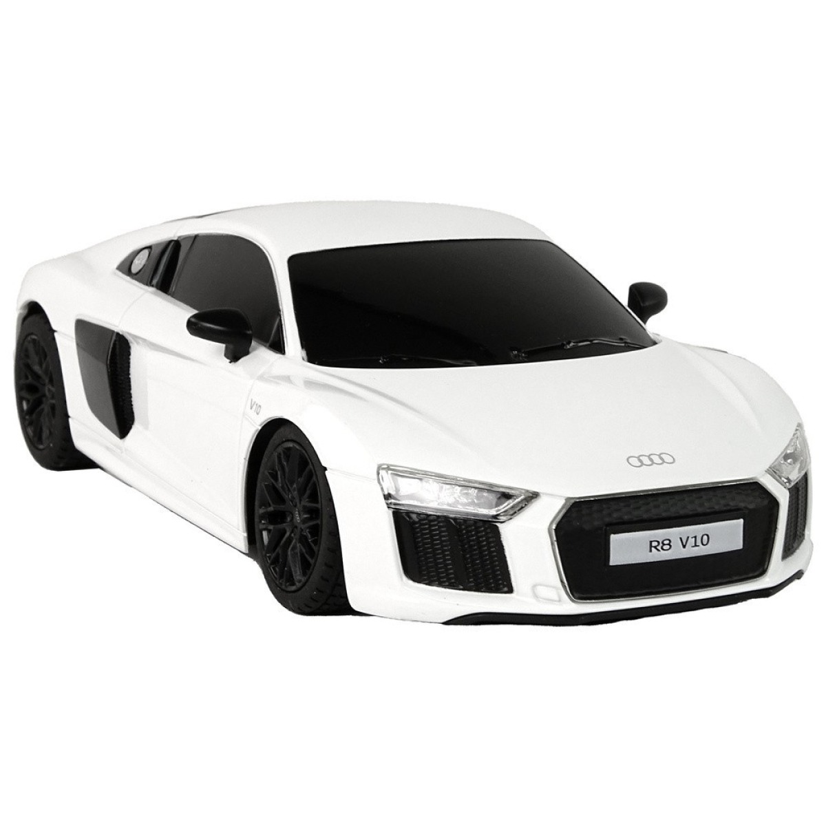 Rastar Pilot Audi R8 kaugjuhitav auto, valge, 1:24