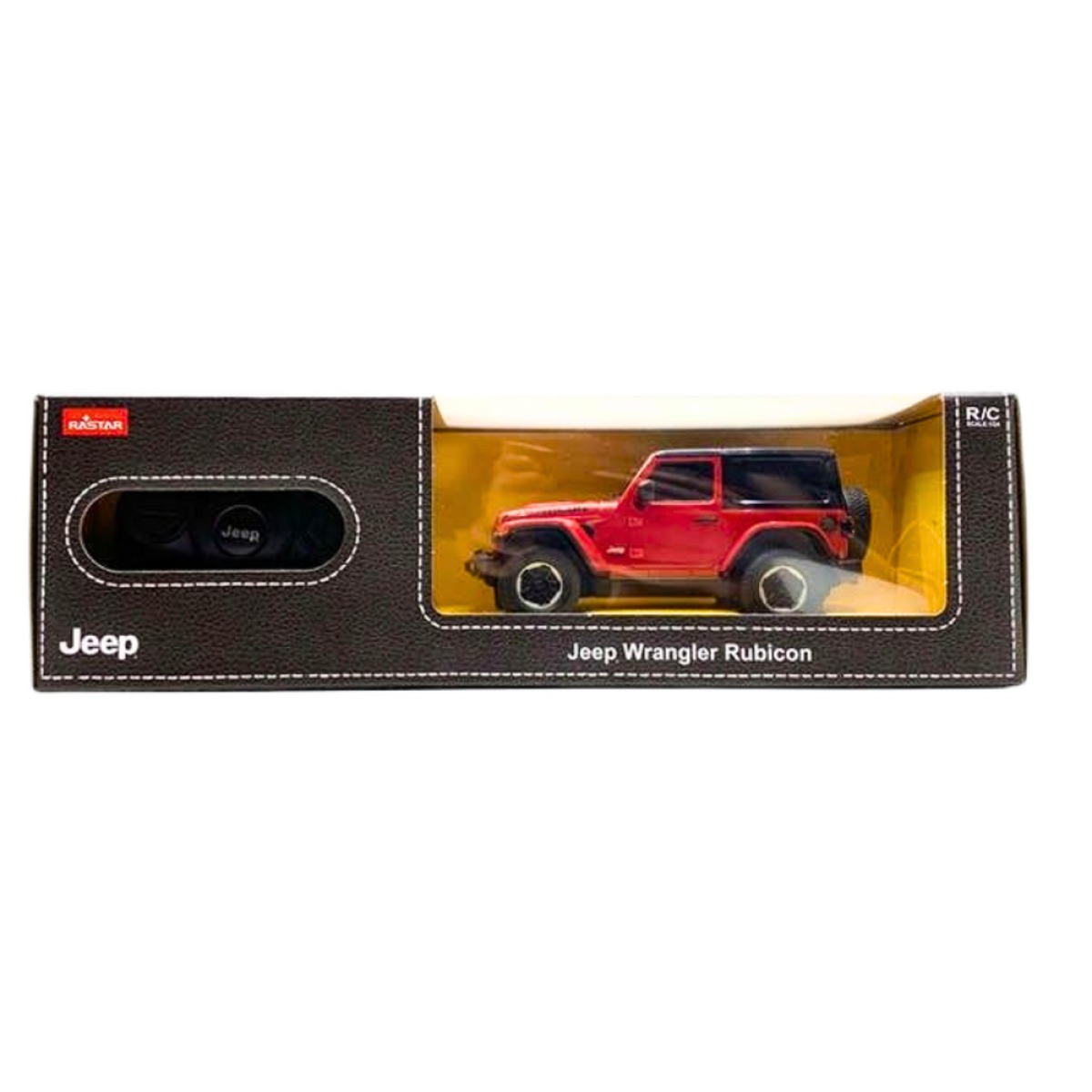 Rastar JEEP Wrangler JL Rubicon kaugjuhitav RC-auto, punane,