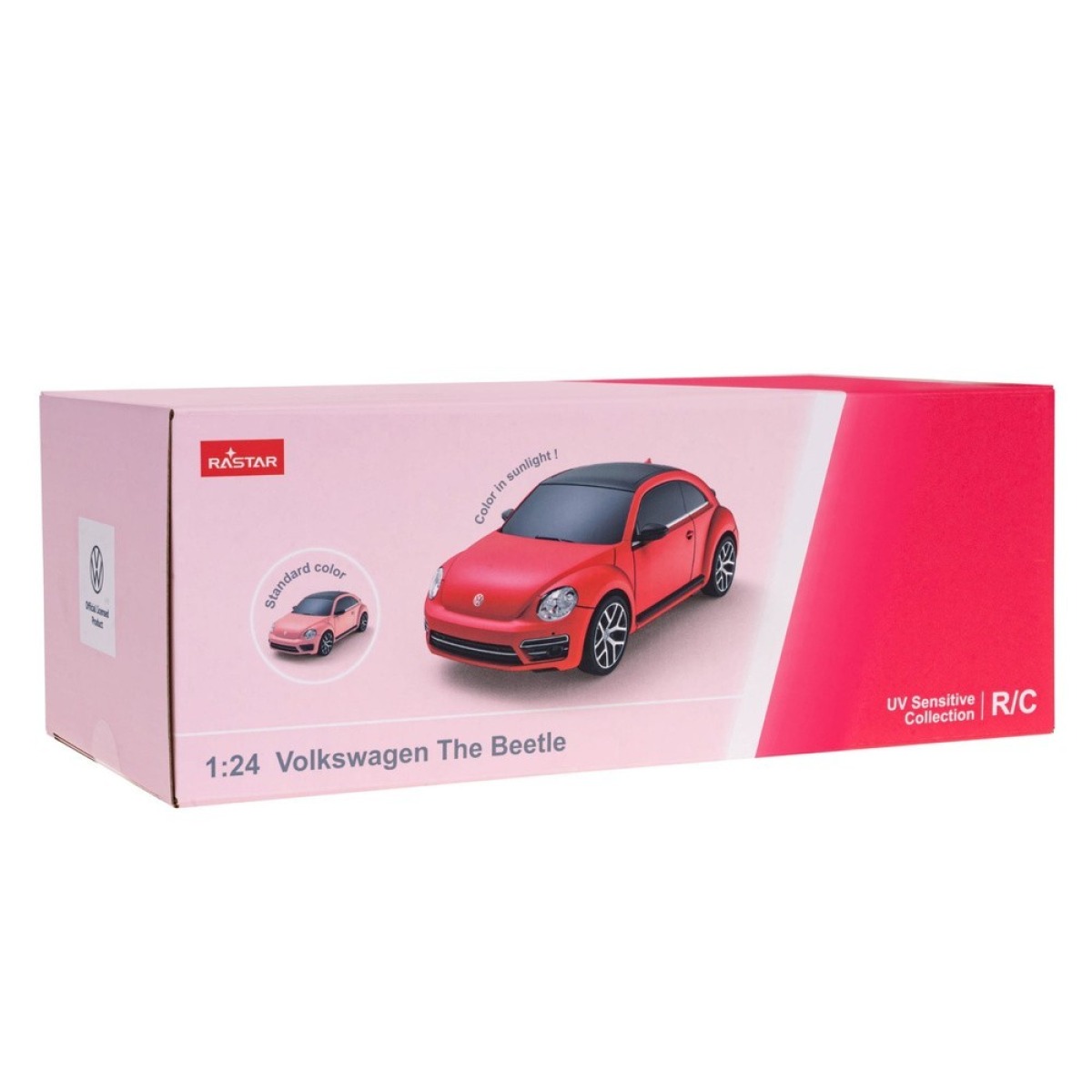 Rastar Volkswagen Beetle UV-tundlik kaugjuhitav RC-auto, roo