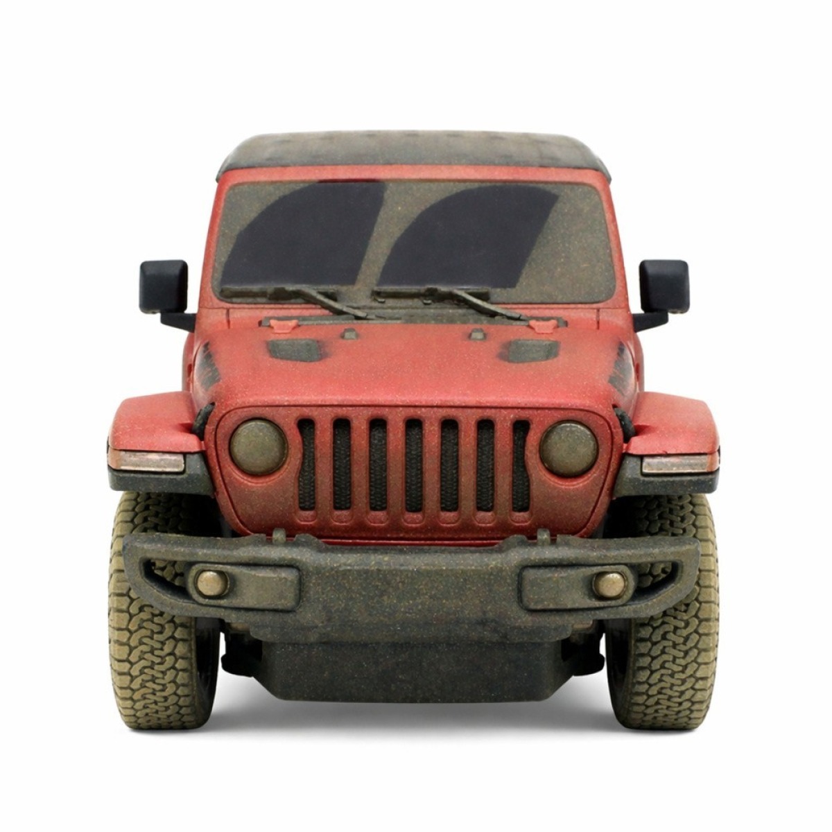 RASTARi kaugjuhitav punane Jeep Wrangler Rubicon Muddy RC-au