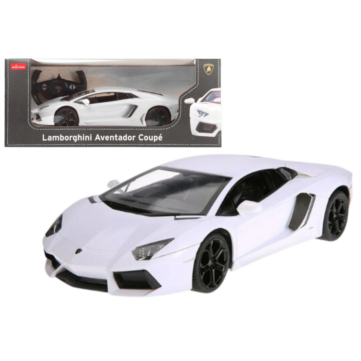 Rastar Lamborghini Aventador LP700 White 1:14 tālvadības automašīna