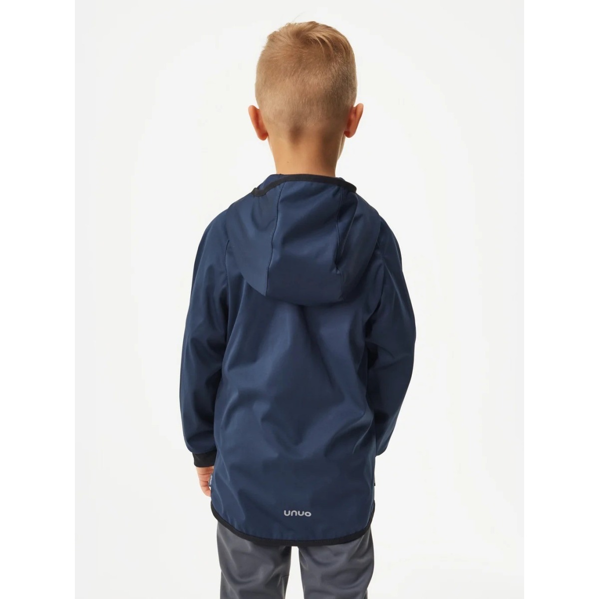 Bērnu softshell jope ilma voodrita, tumesinine