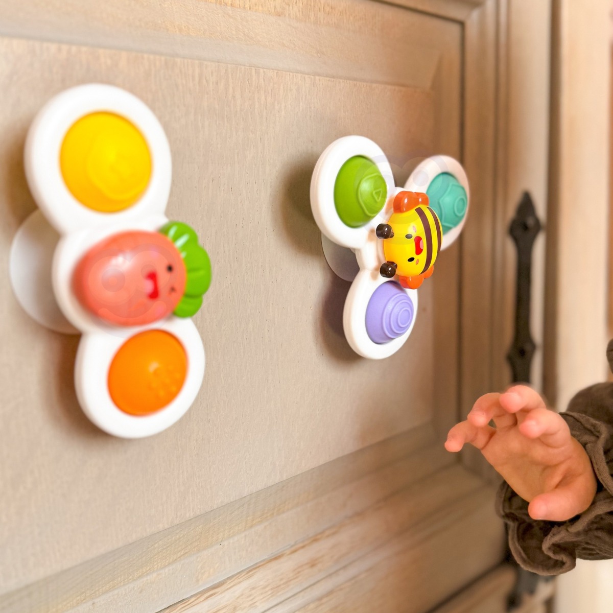 BABY Spinner kolm-ühes sensoorne hariv rotaļlieta