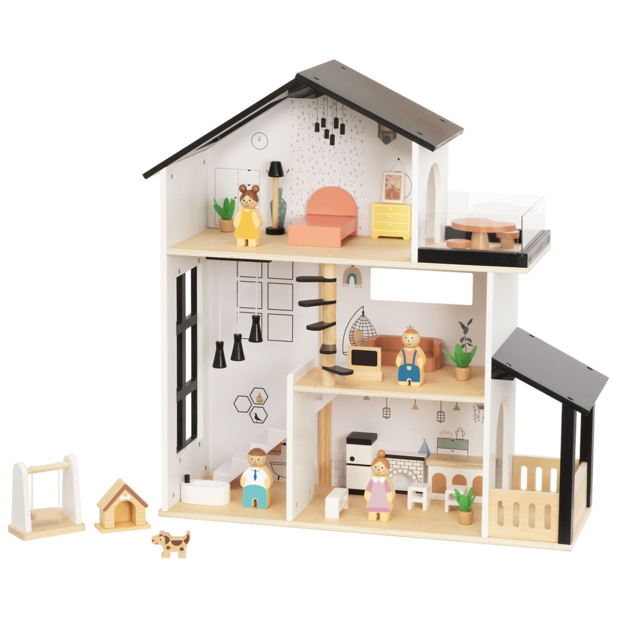TOOKY TOY Koka nukumaja, 25 osa