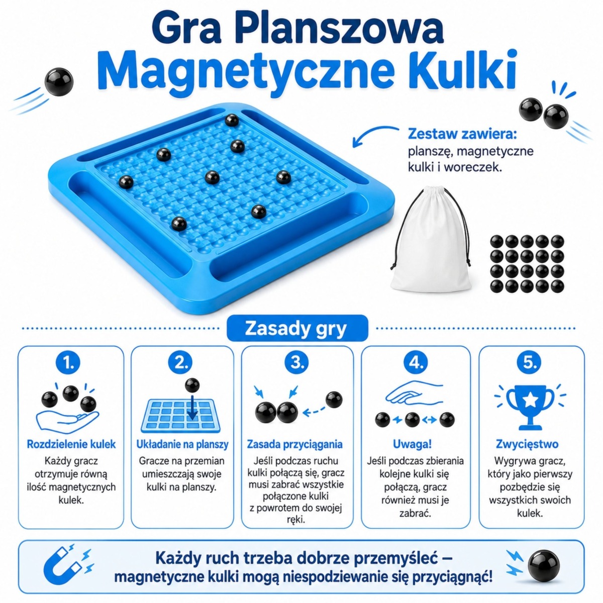 Lauamäng Magnetic Balls
