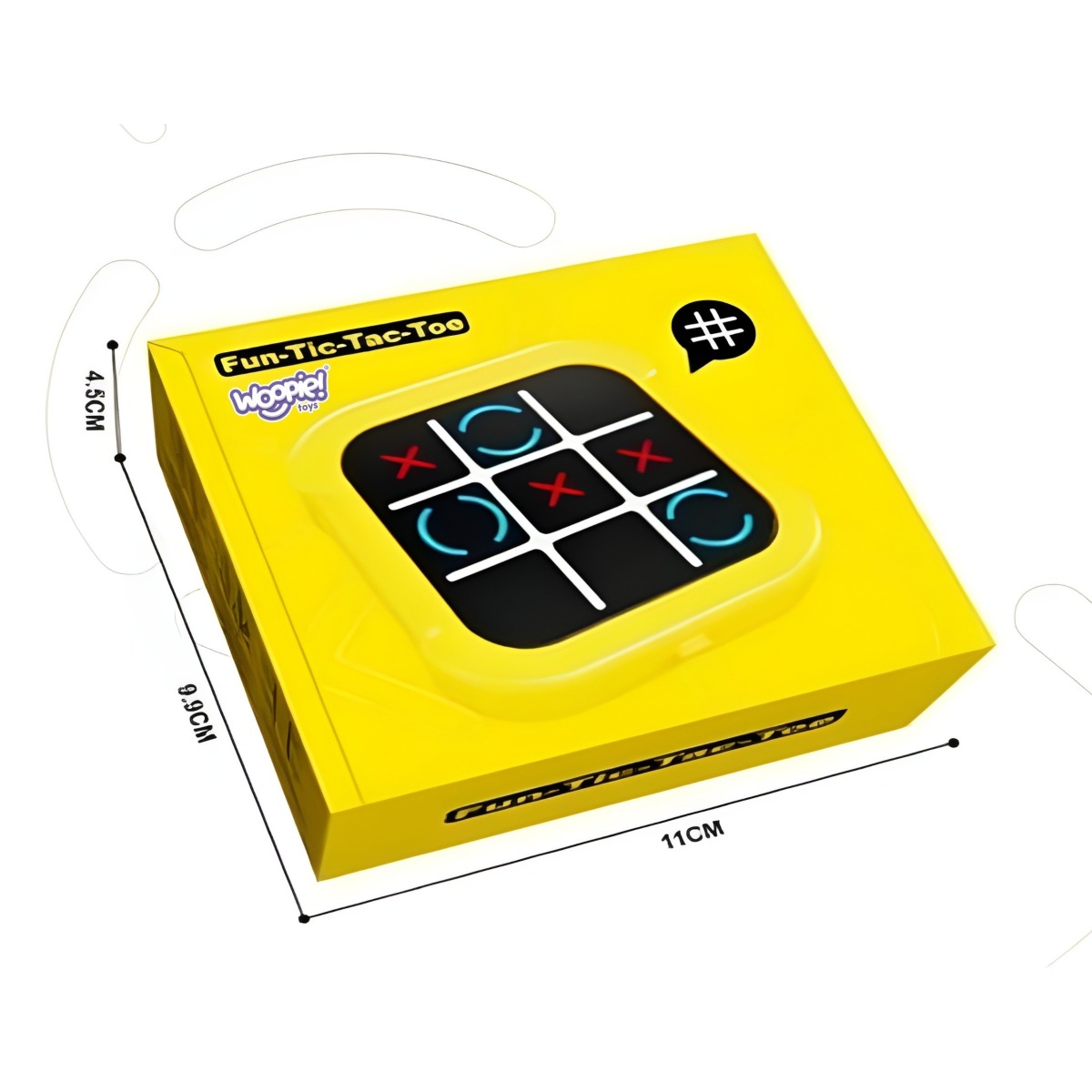 Elektrooniline Tic-Tac-Toe loogiline õppemäng 4 mängurežiimi