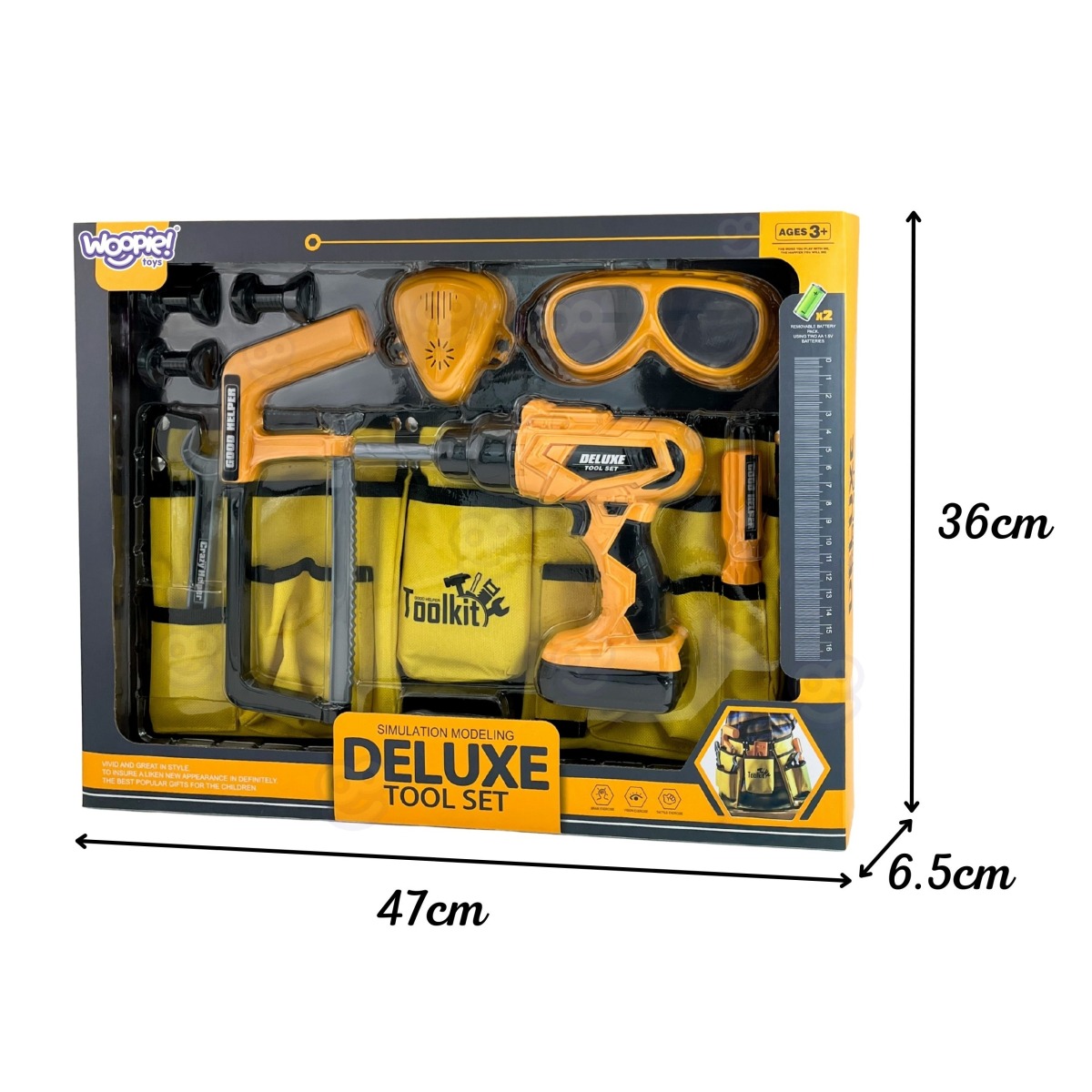 Little Handyman Tool Set Kaitseprillid Kruvikeeraja Tööriist