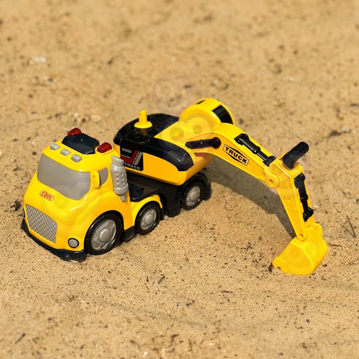 Excavator City Trucki heli- ja valgusefektid