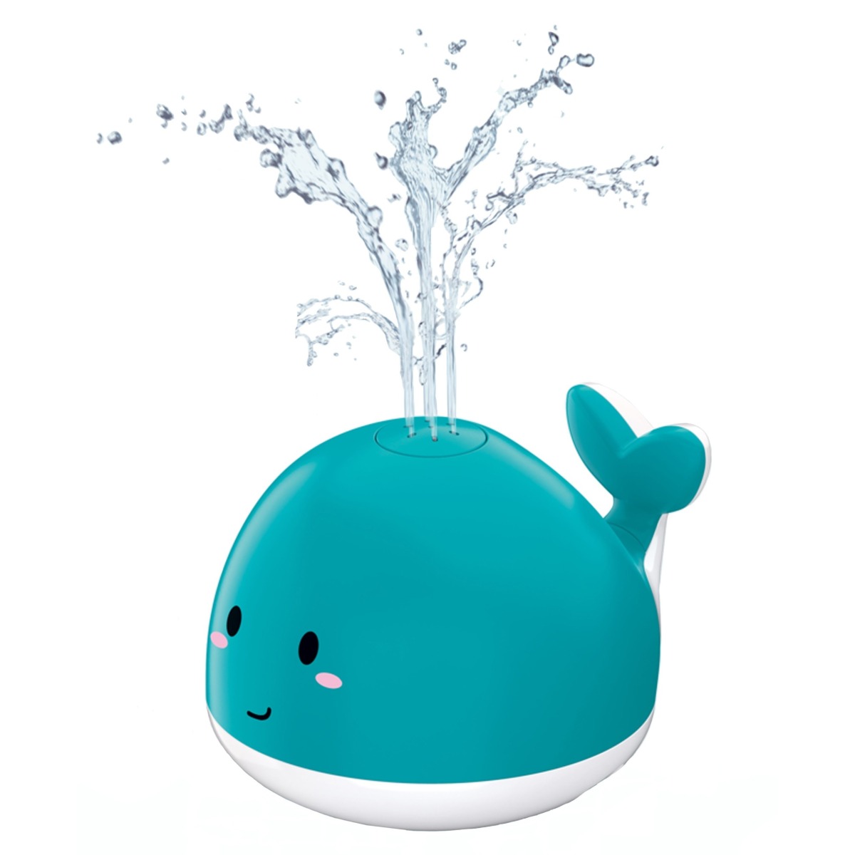 Whale Fountain vannirotaļlieta – sinine