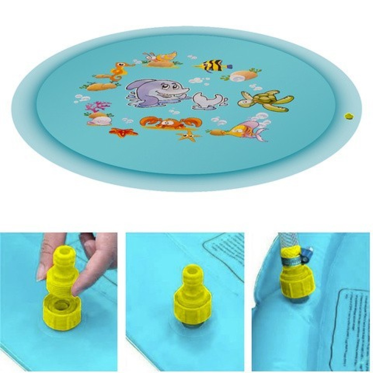 Dārza smidzināšanas ūdens paklājs 150 cm