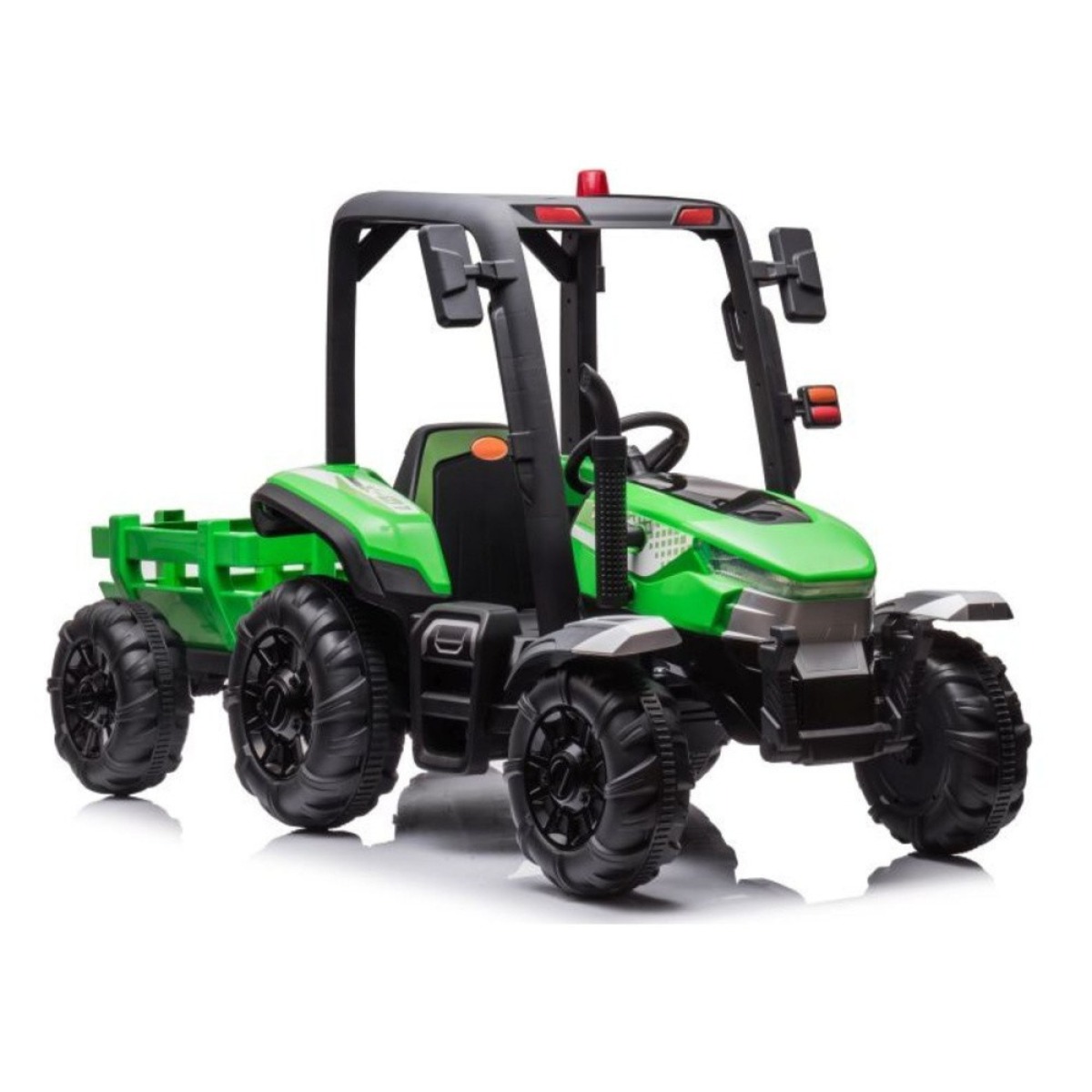 Roheline akutraktor bērniem