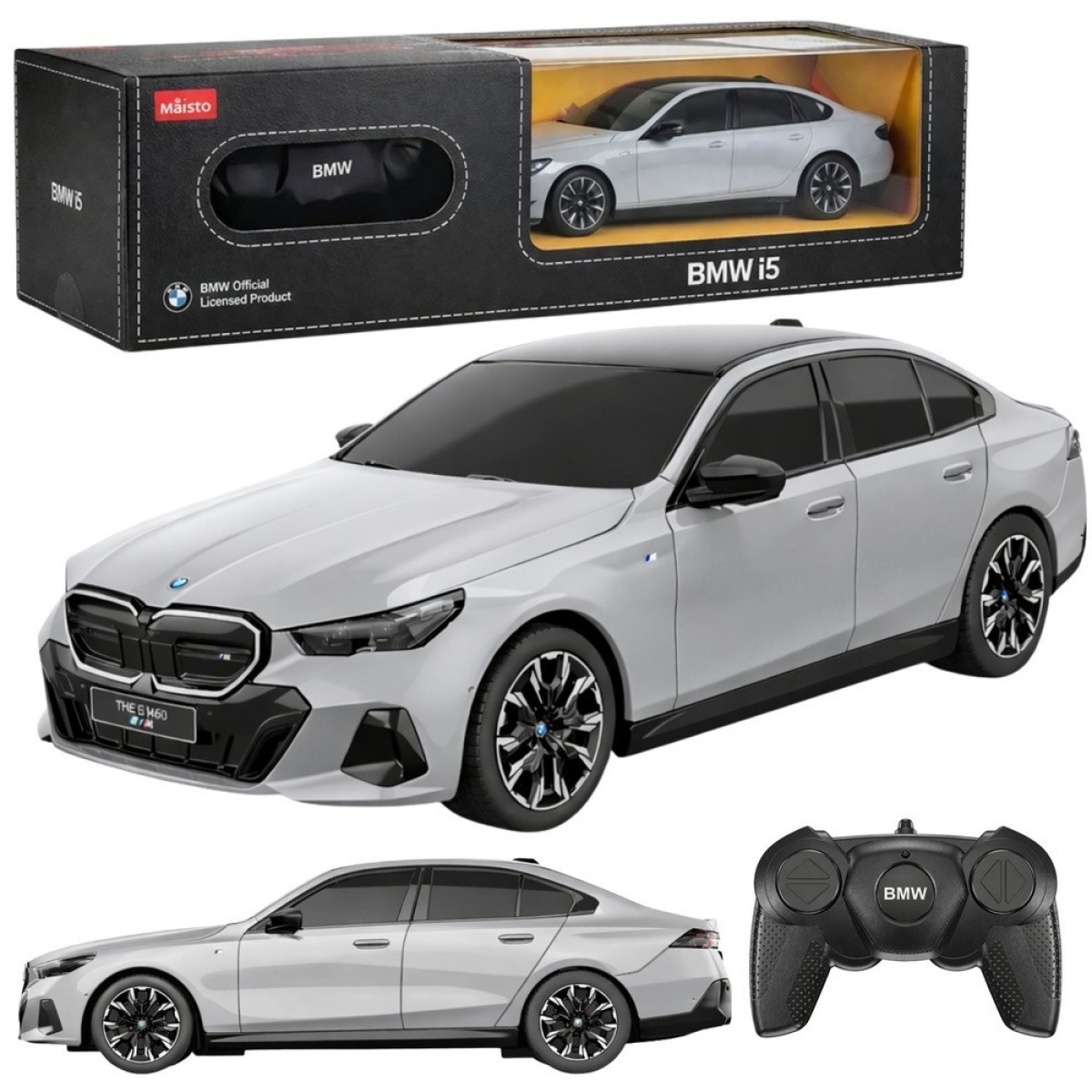 Hall Rastar BMW i5 kaugjuhitav mudelauto, 1:24