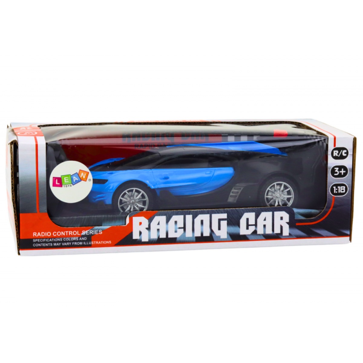 Tālvadības sporta auto RC, mērogs 1:22, zils