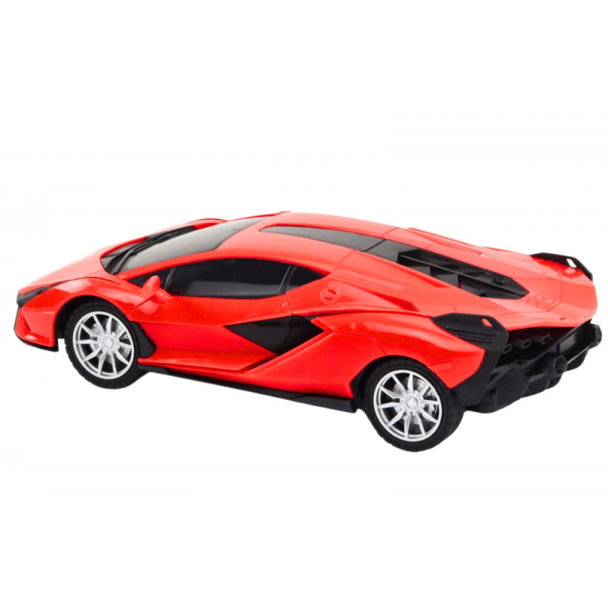 Puldiga RC sportauto, punane, 1:22