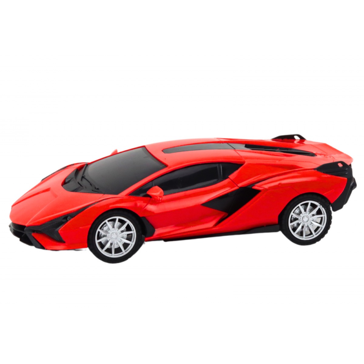 Tālvadības sporta auto RC, sarkans, mērogs 1:22