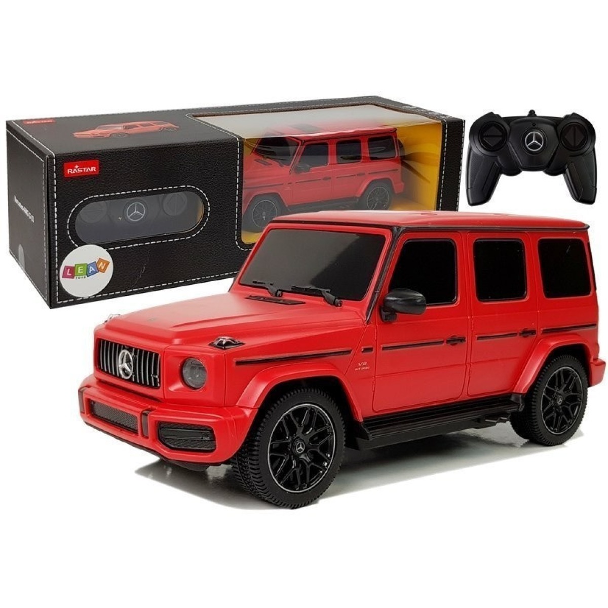 Mercedes-AMG G63 RC, sarkans, 1:24