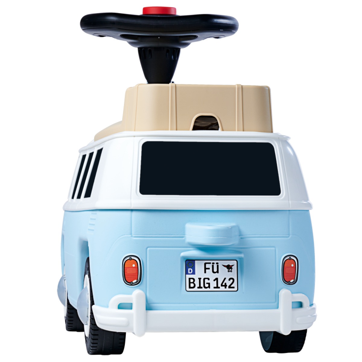 Pealeistutav tõukeauto, Volkswagen Van, sinine