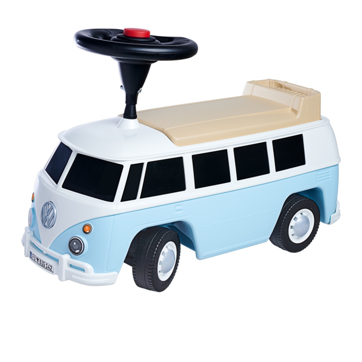 Pealeistutav tõukeauto, Volkswagen Van, sinine