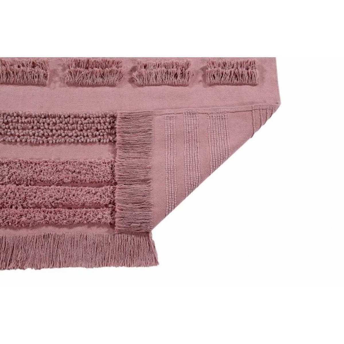 Mazgājams paklājs Air Canyon Rose, 140x200 cm — kokvilnas paklājs