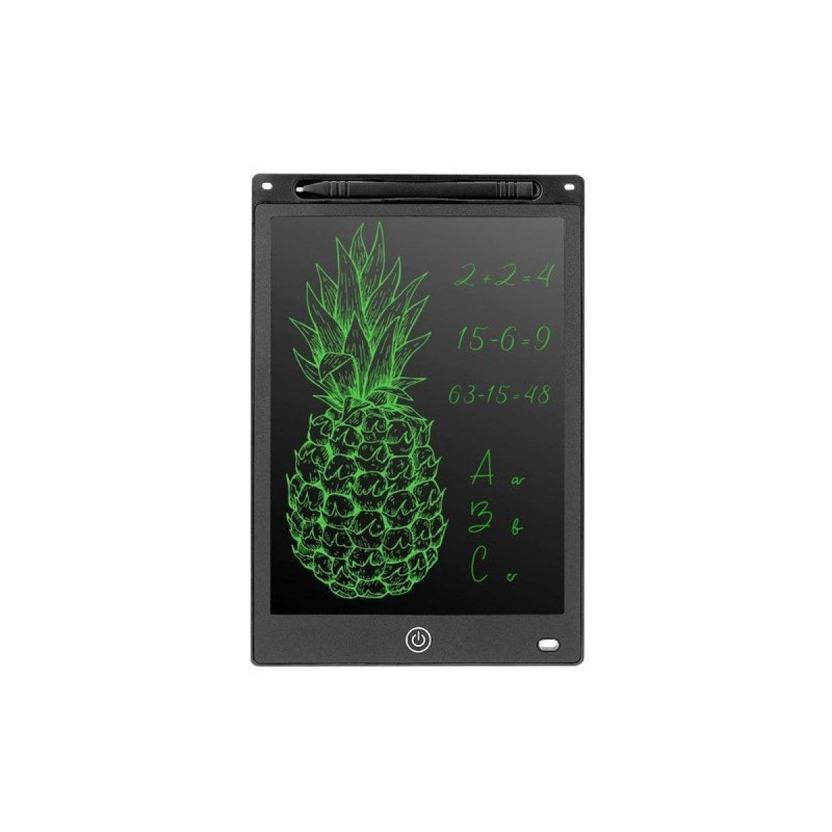 Spiedienjutīga XL 10" zīmēšanas planšete, melna