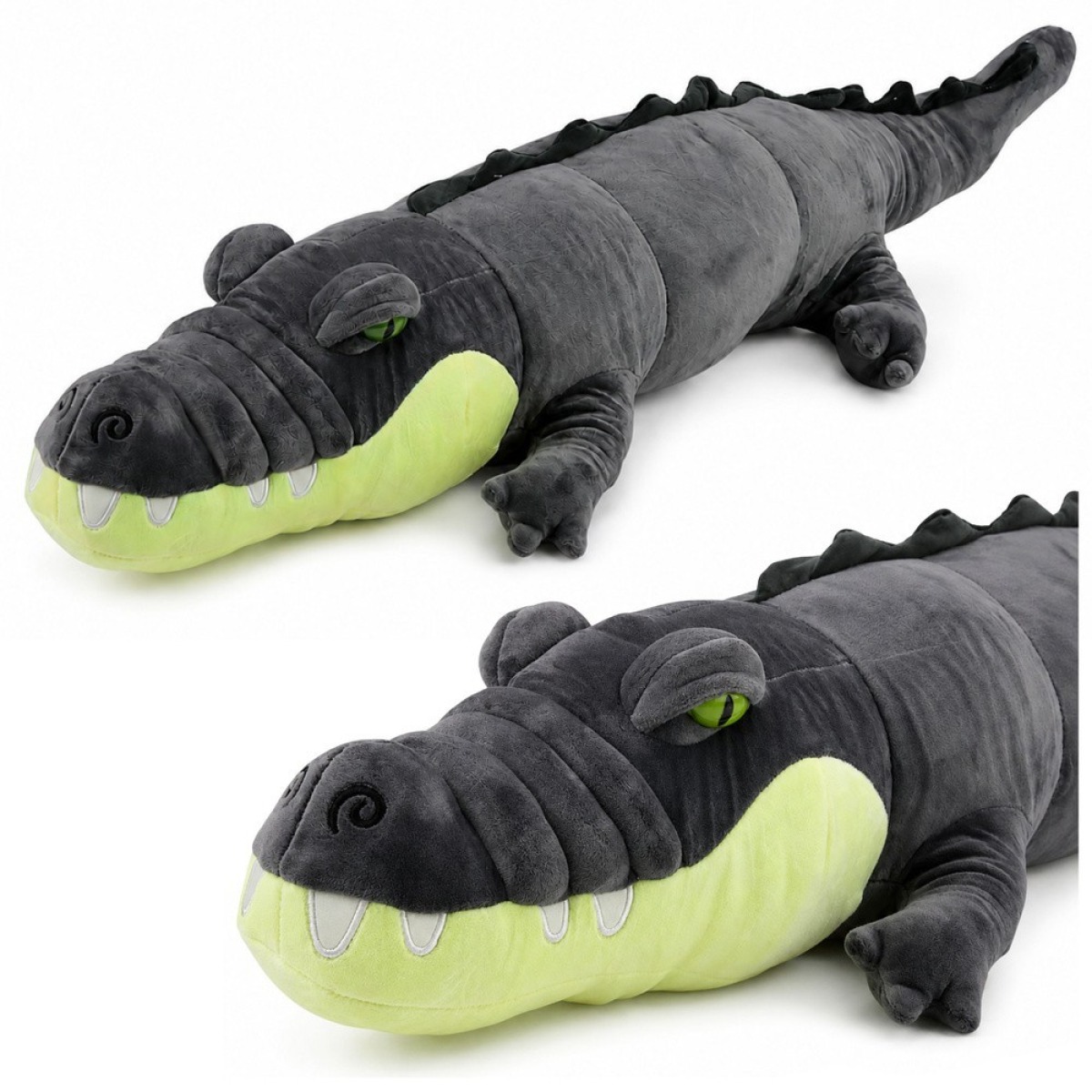 Pelēks mīkstais krokodils, 90 cm
