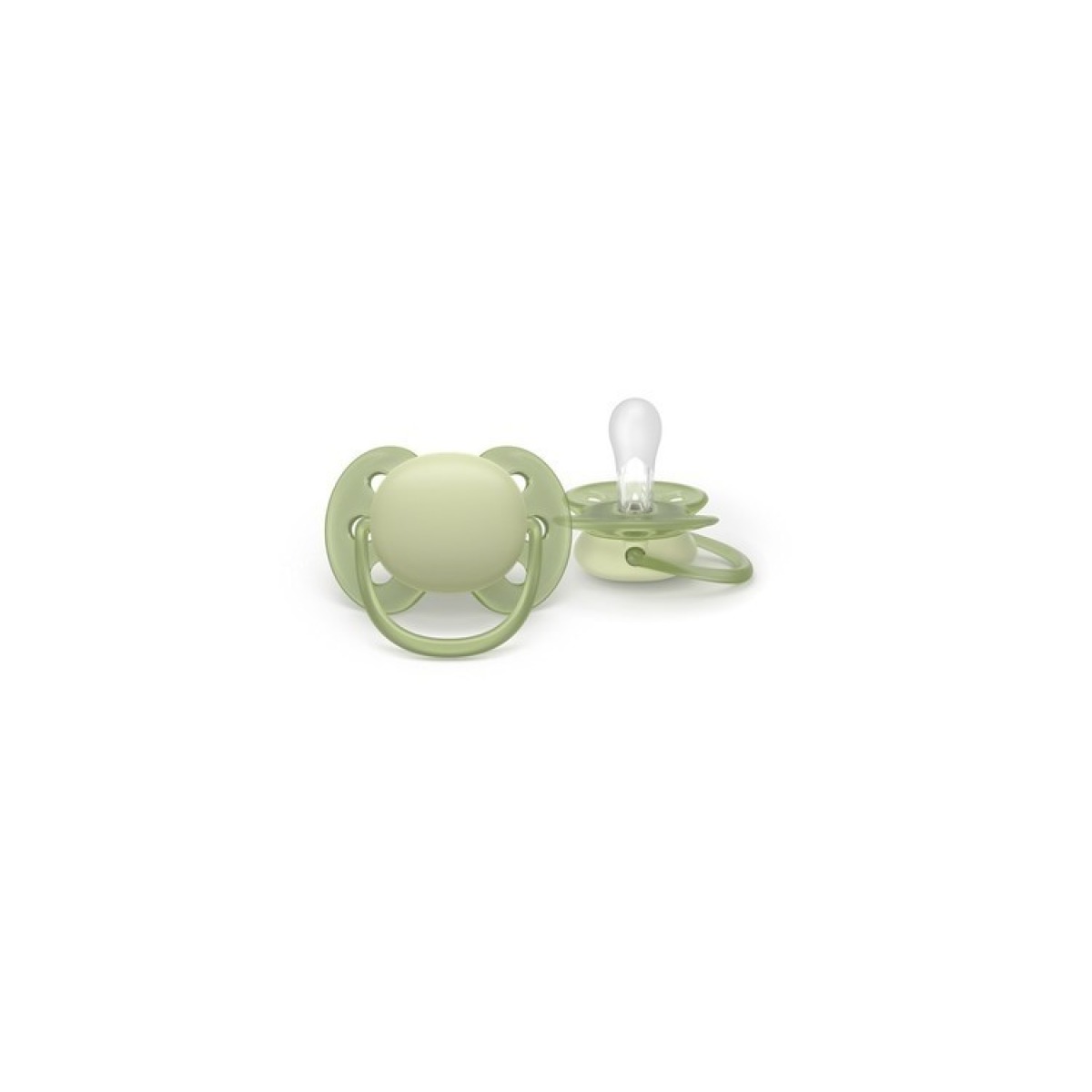 SOOTHER knupītis SOFT 0-6 DAY AND NIGHT
