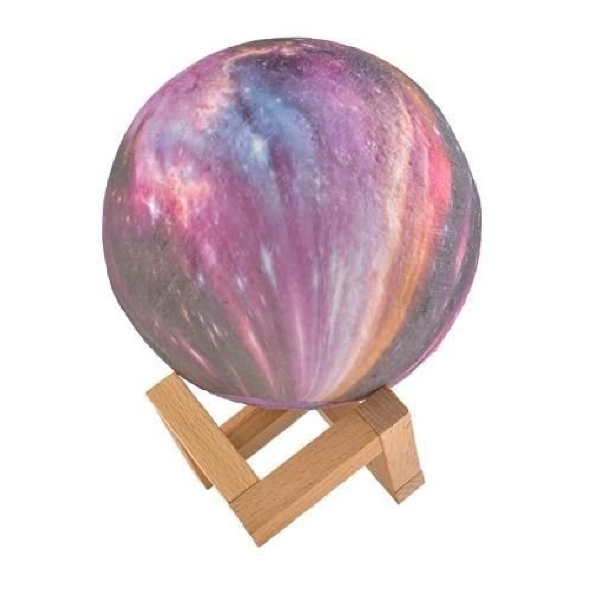 Mēness naktslampa, 15 cm, 16 krāsas, tālvadības pults