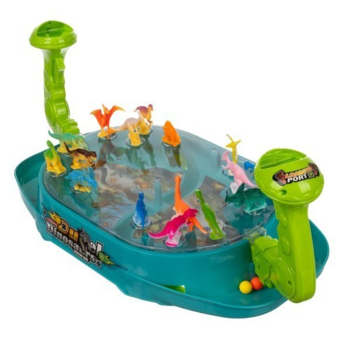 KRUZZEL dinozauru kaujas arkādes spēle 2 spēlētājiem