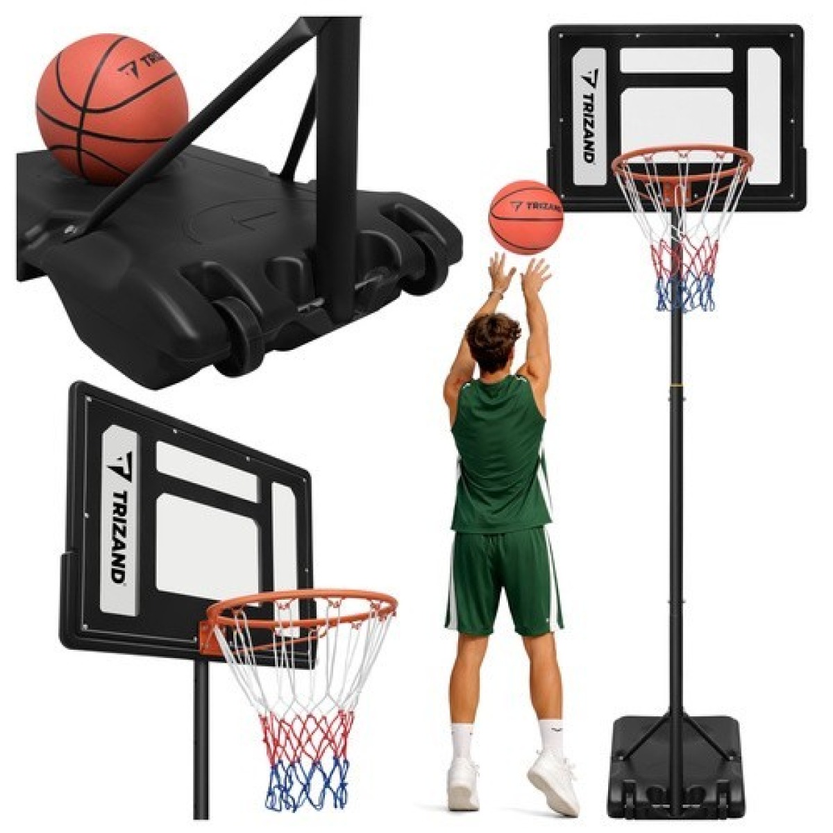 Trizand 259 cm basketbola grozs