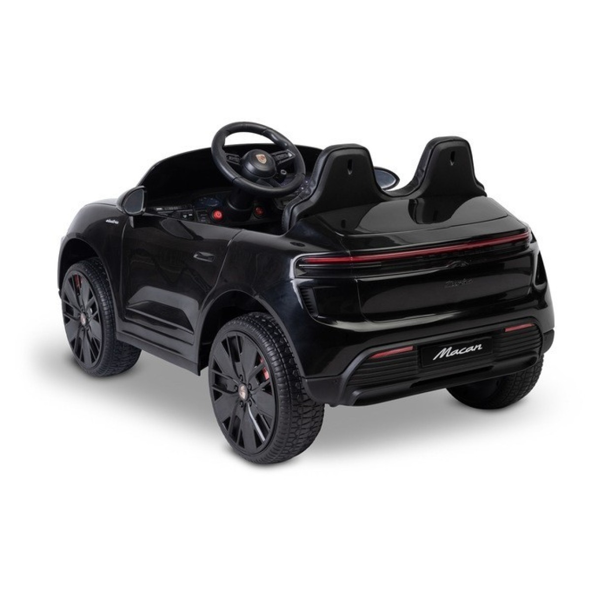 Porsche Macan bērnu elektromobilis 24V, melns, licencēts