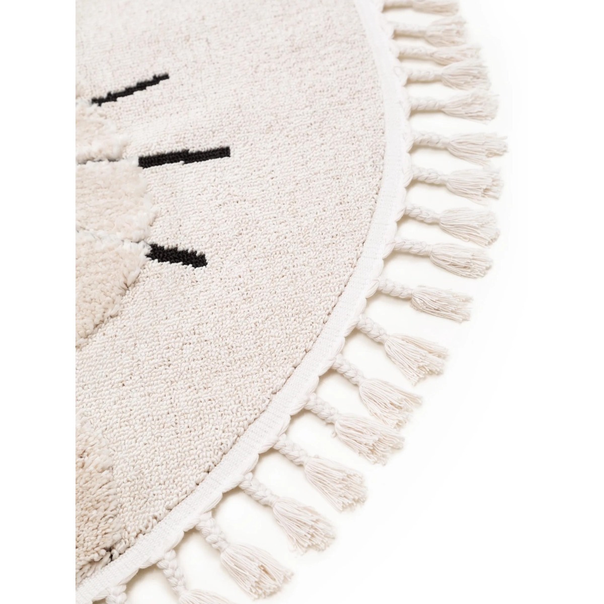 Bērnutoa vaip Momo Cream ø 120 cm