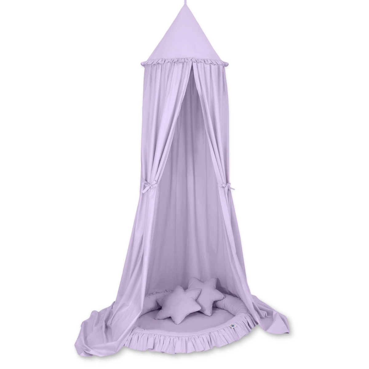 Baldahīns bērnistabai – violets